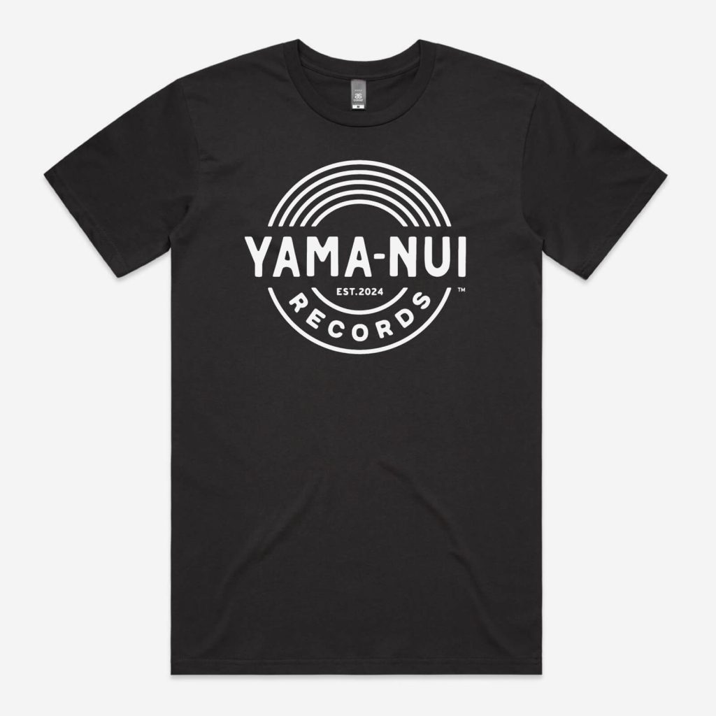 Mens Tee Staple Yama Nui Records Coal 1a Front