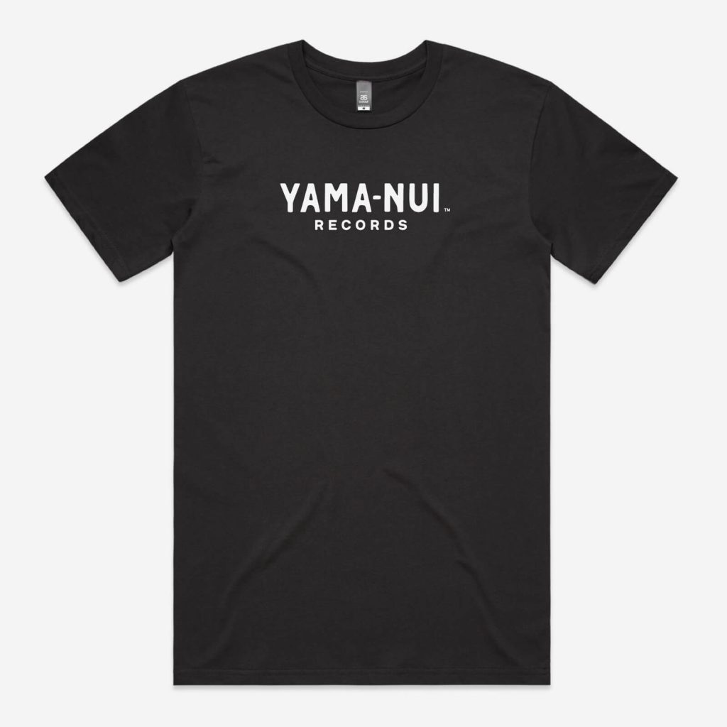 Mens Tee Staple Yama Nui Records Coal 2a Front