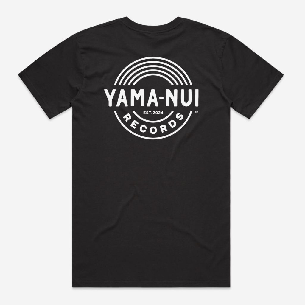 Mens Tee Staple Yama Nui Records Coal 6b Rear 1